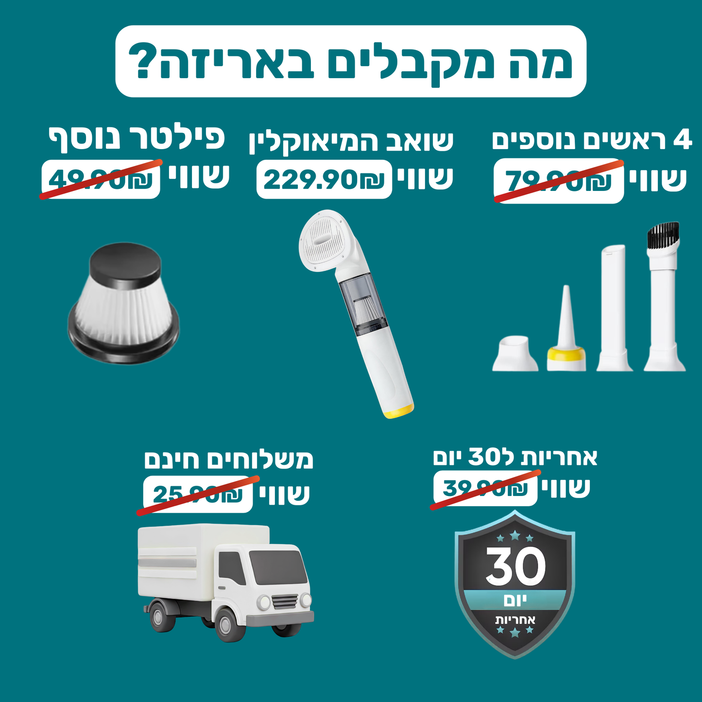 המיאוקלין - שואב חדשני מבית מיאוורס