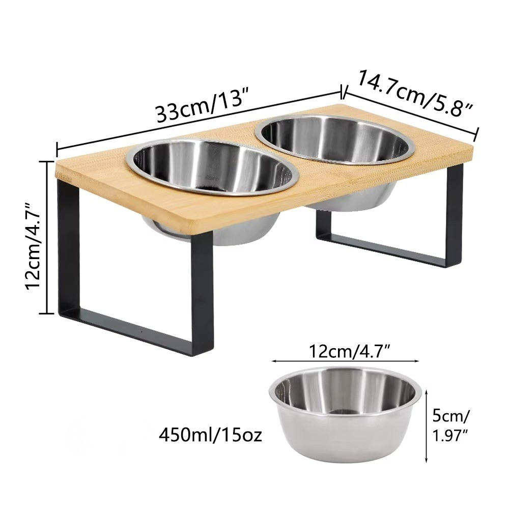 קערות מוגבהות לחתול